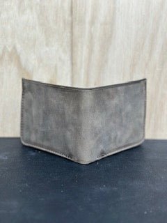 Handmade Bi-Fold Leather Wallet - 6 Card Slots, Money Pouch - Main Street Collective