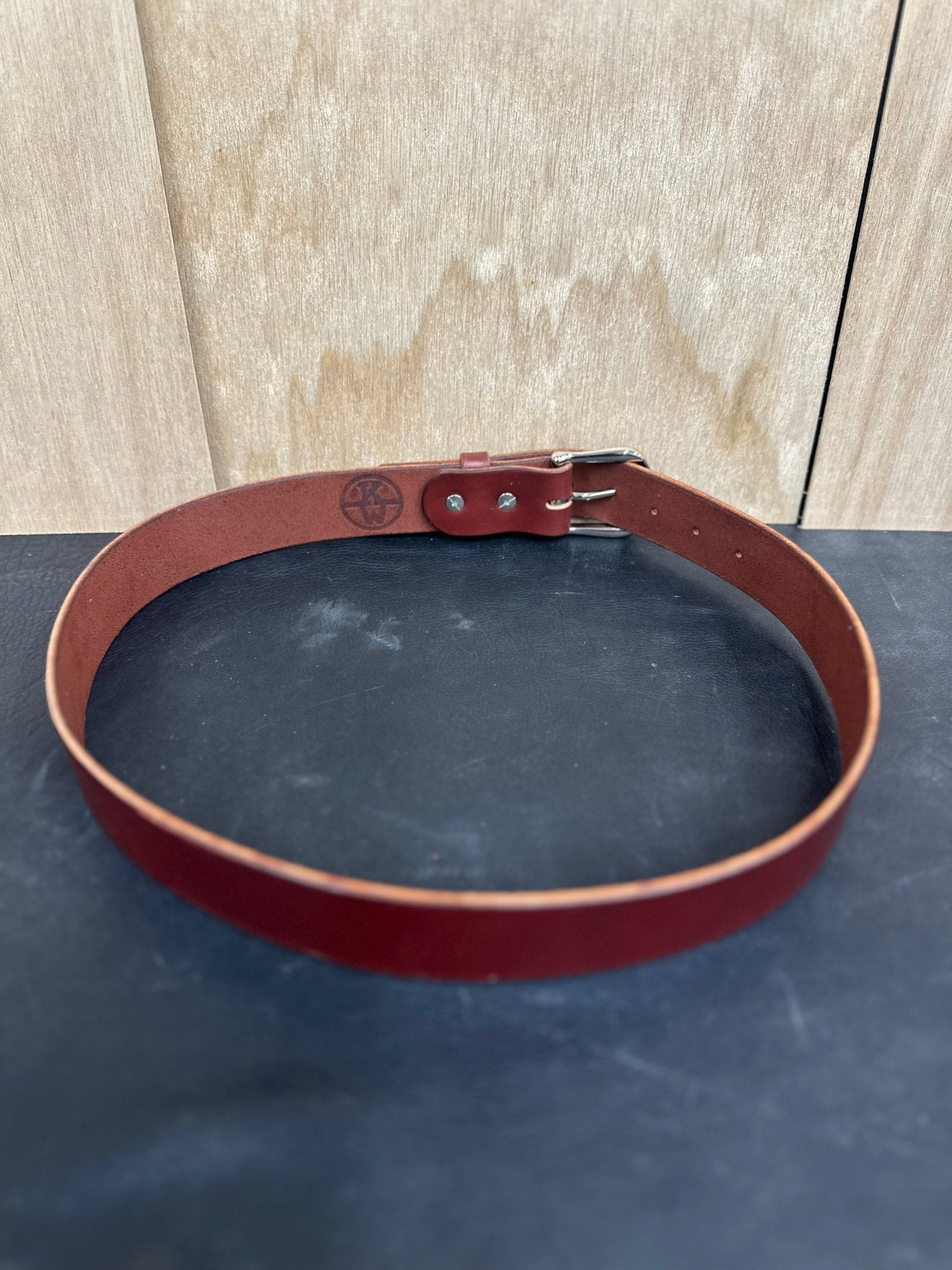 Handmade Leather Belt - Full-Grain, Custom Fit | Main Street Collective