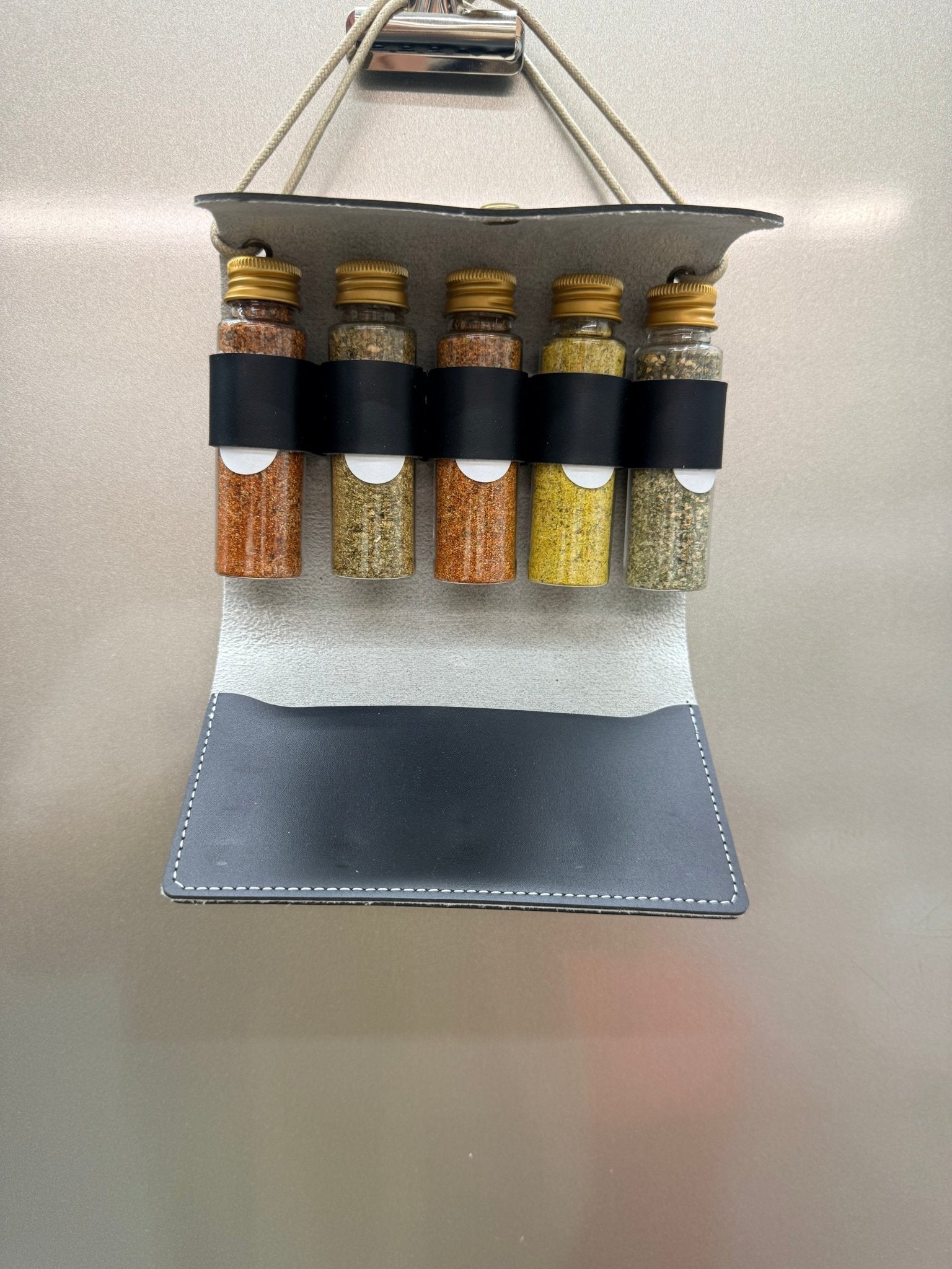 Leather Spice Bag