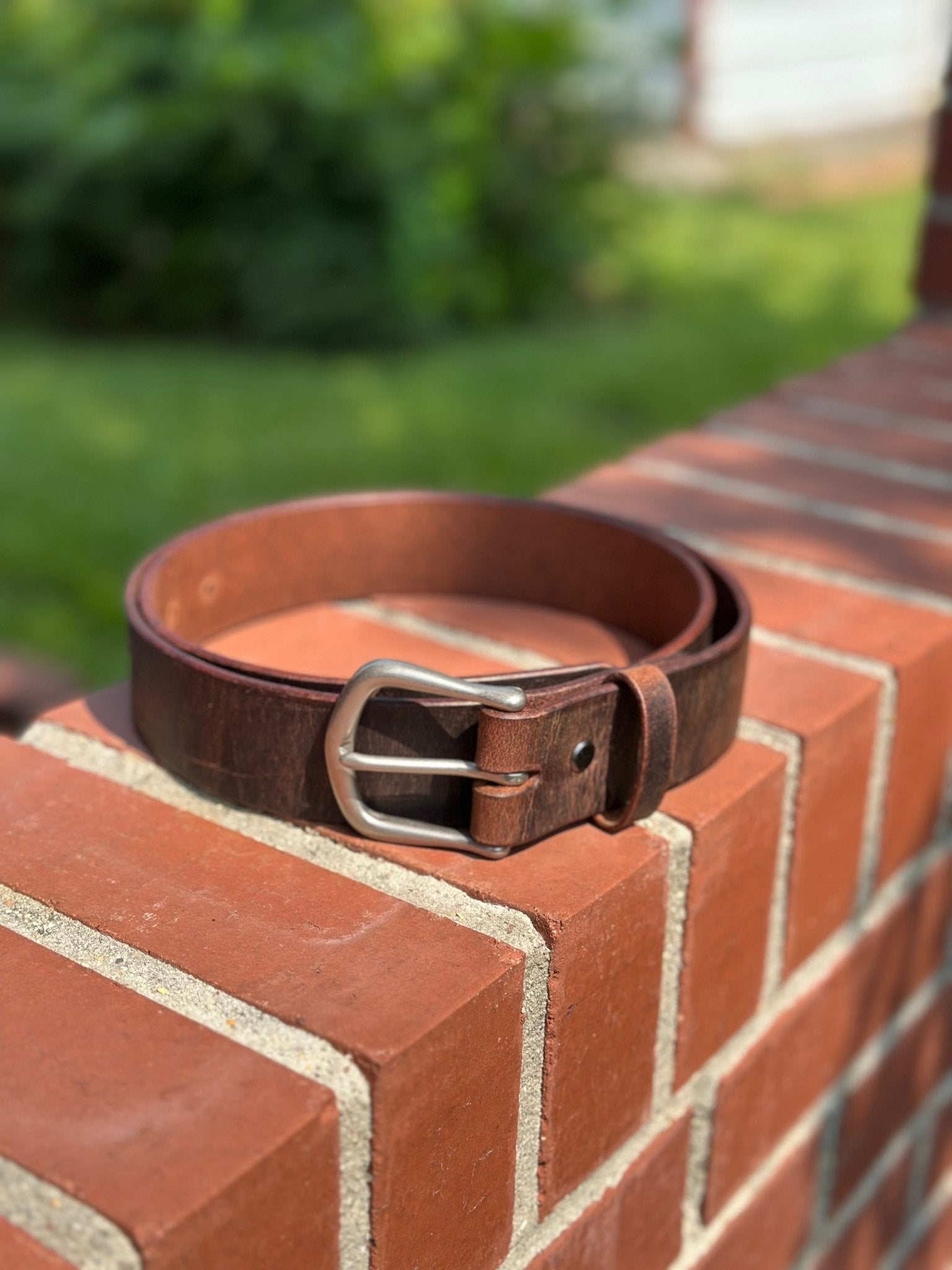 CUSTOM LEATHER BELT handmade full-grain belt for men & women | Main Street Collective