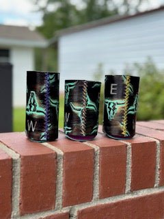 Custom Leather Koozies: Can, Slim Can, & Bottle Options - Main Street Collective
