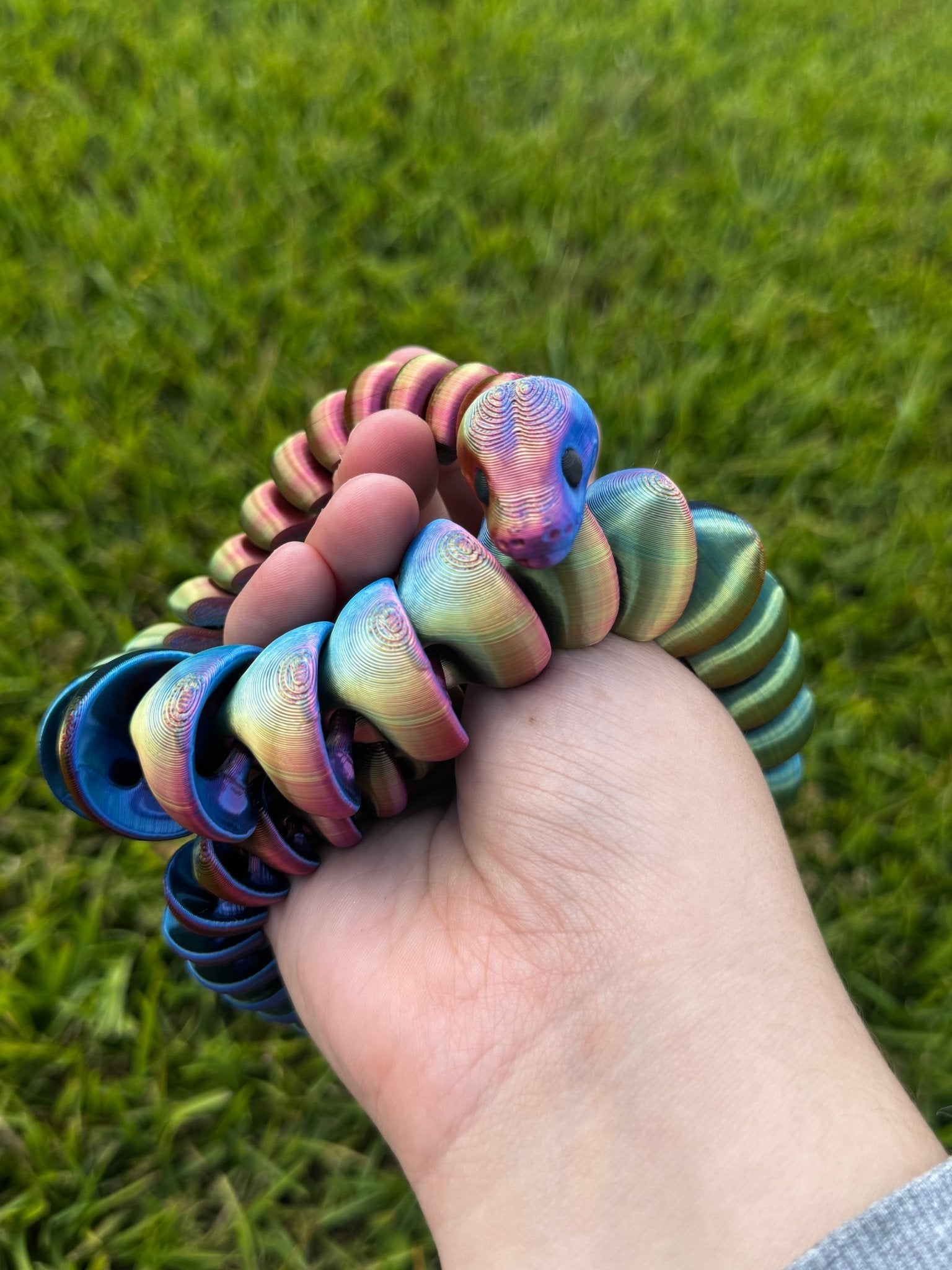 Color Shift Snake Fidget Toy