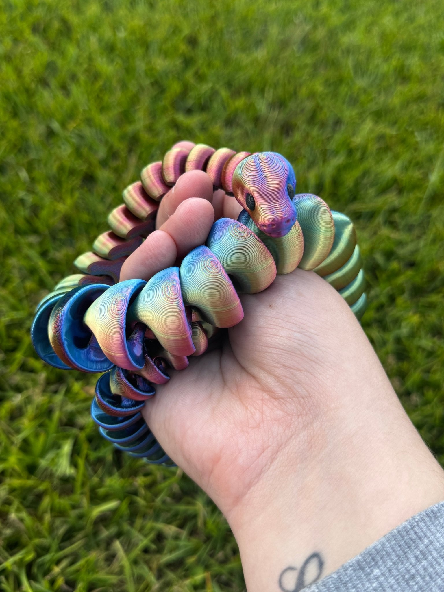 Color Shift Snake Fidget Toy