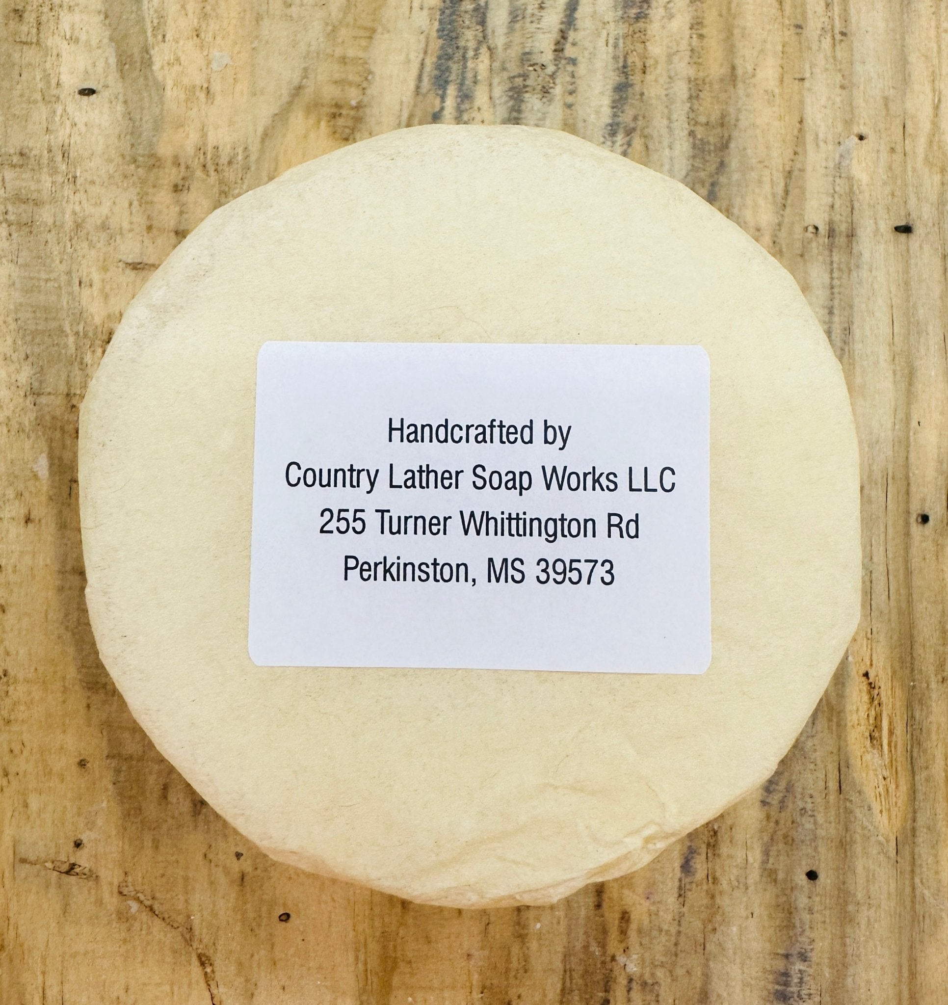 Country Lather Soap Works solid dish soap refill: Goodness Gracious Sunshine scent, eco-friendly dishwashing solution, Perkinston, MS