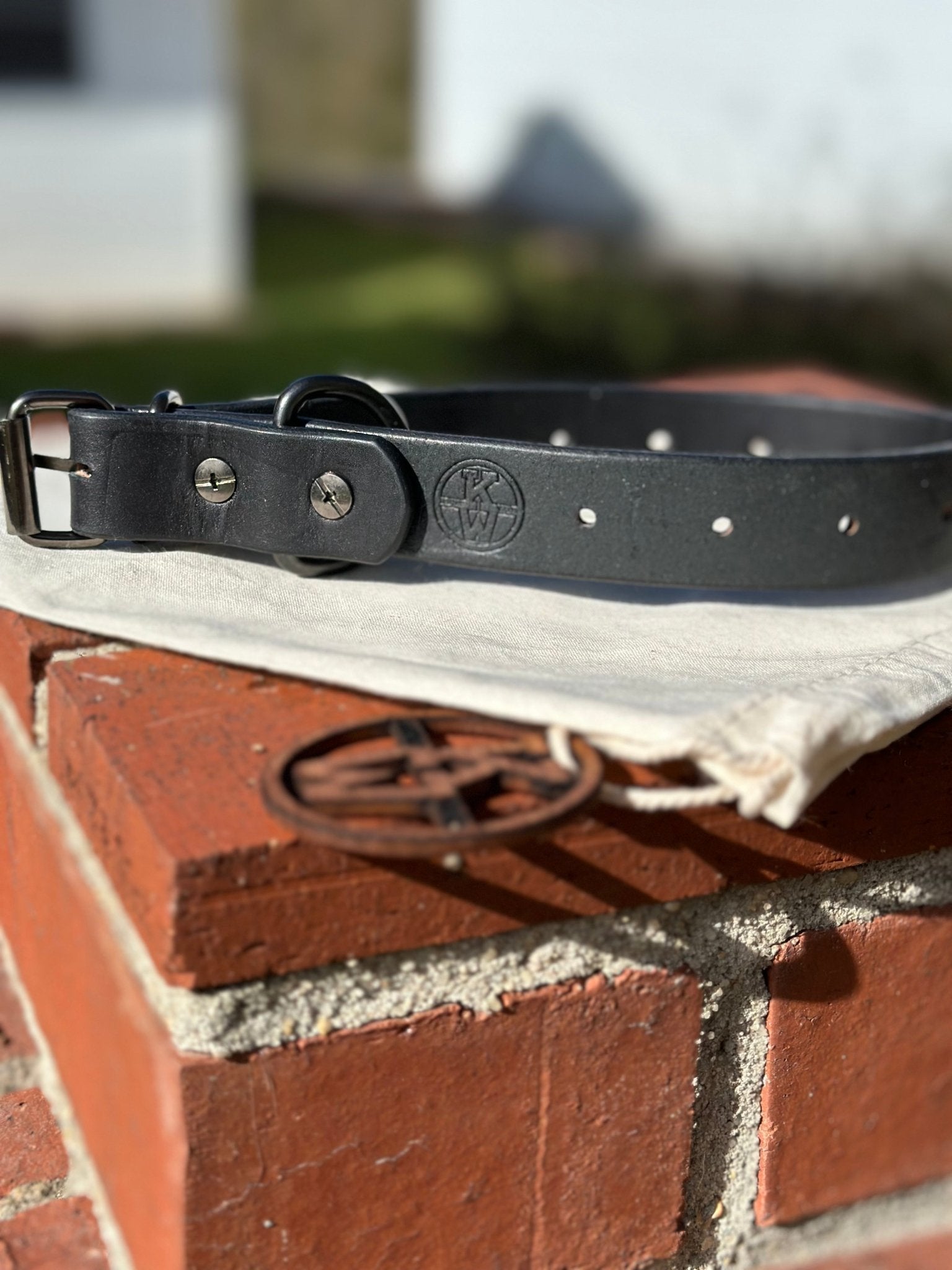 Handmade Black Leather Belt | Main Street Collective - Full Grain, Heavy Duty, Custom Fit, Durable Men's or Women's Belt