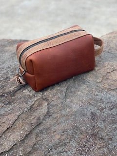 Leather Dopp Kit - Main Street Collective - Toiletry/Makeup Bag