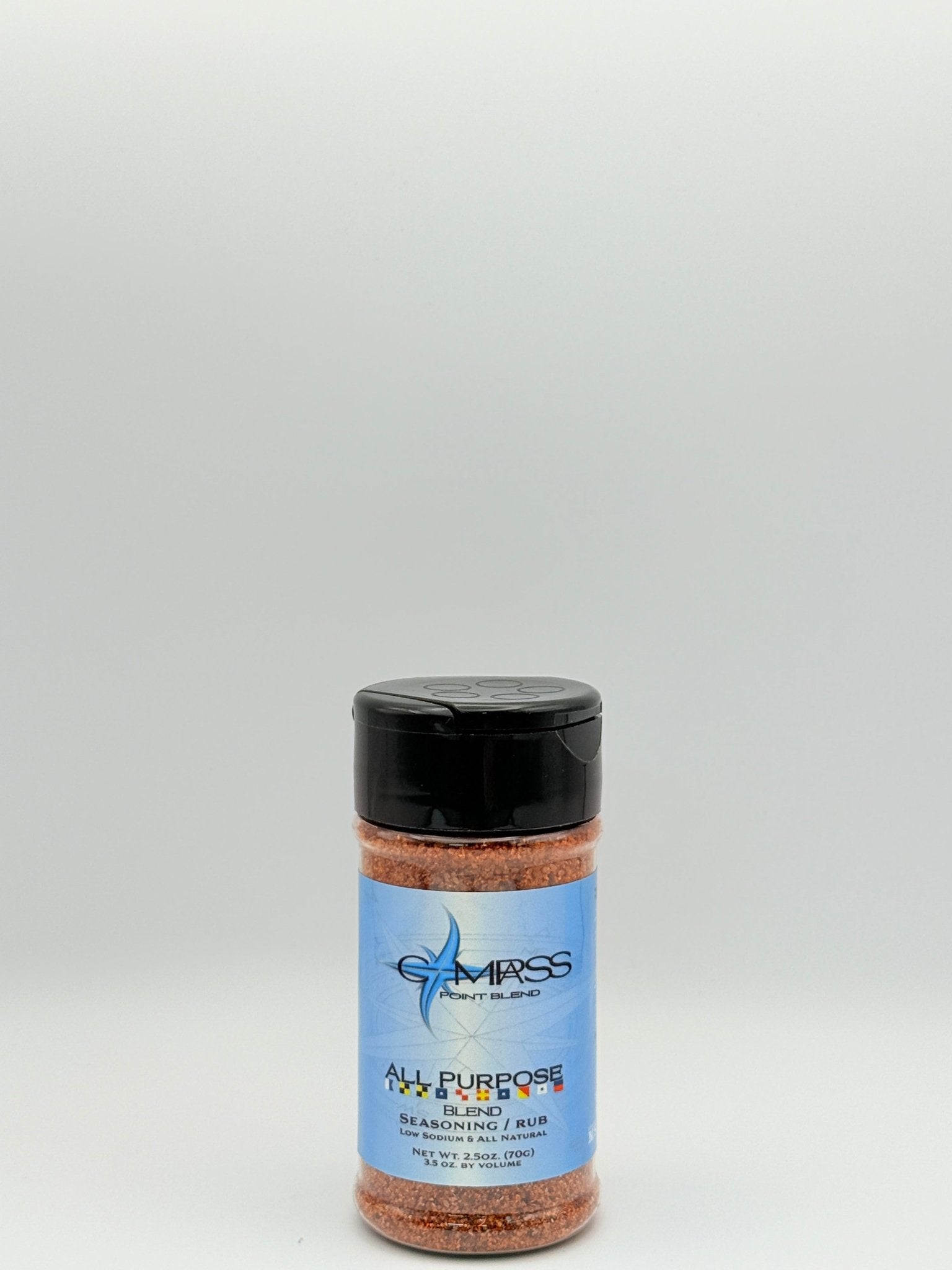 Compass Point Blend All Purpose Seasoning Rub - Versatile Culinary Spice for Cooking & Grilling