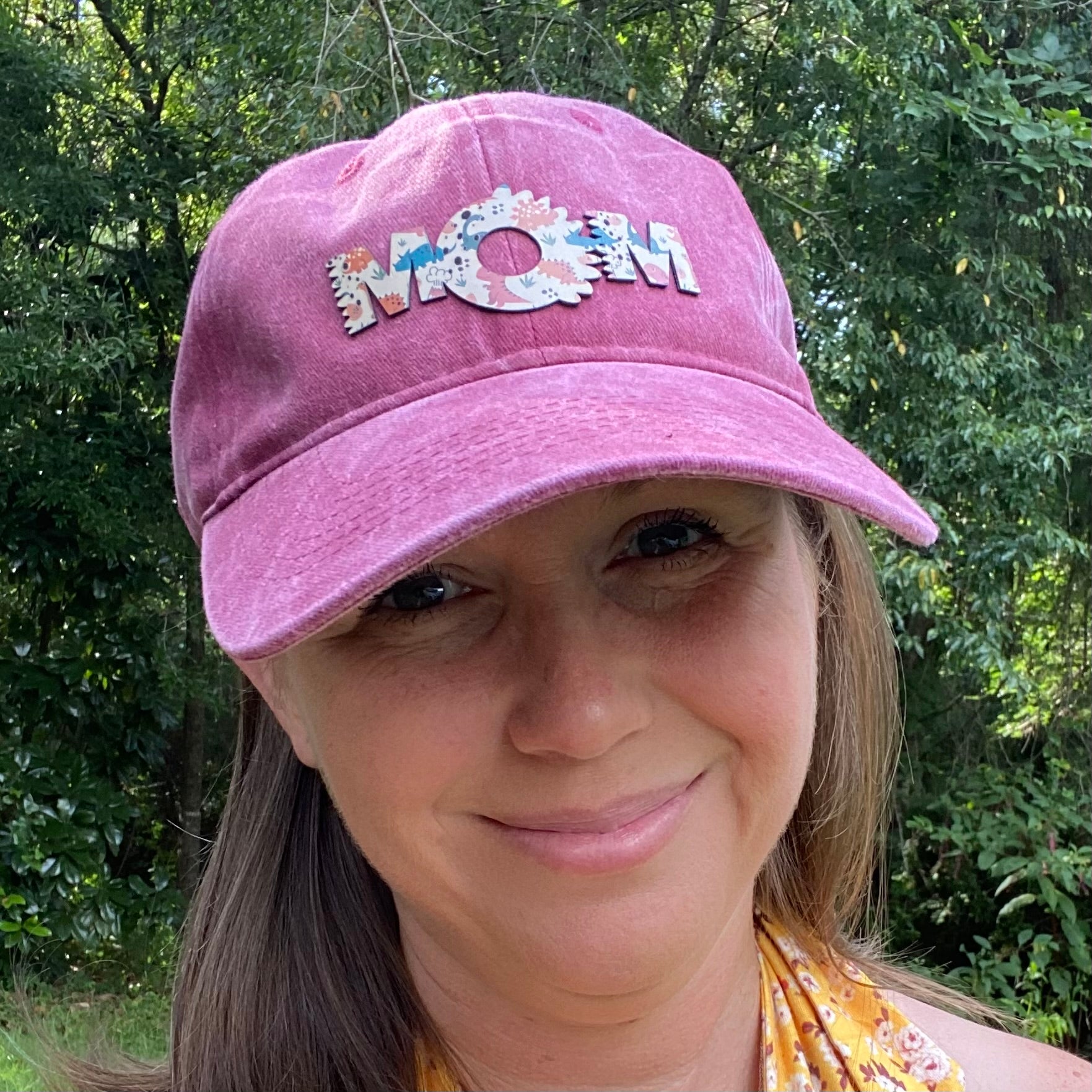 Dino Family Hats – MOM & DAD Edition | Leatherette Dinosaur Patch Baseball Caps