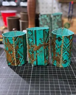 Custom Leather Koozies - Main Street Collective: Can, Slim Can, Bottle Holders