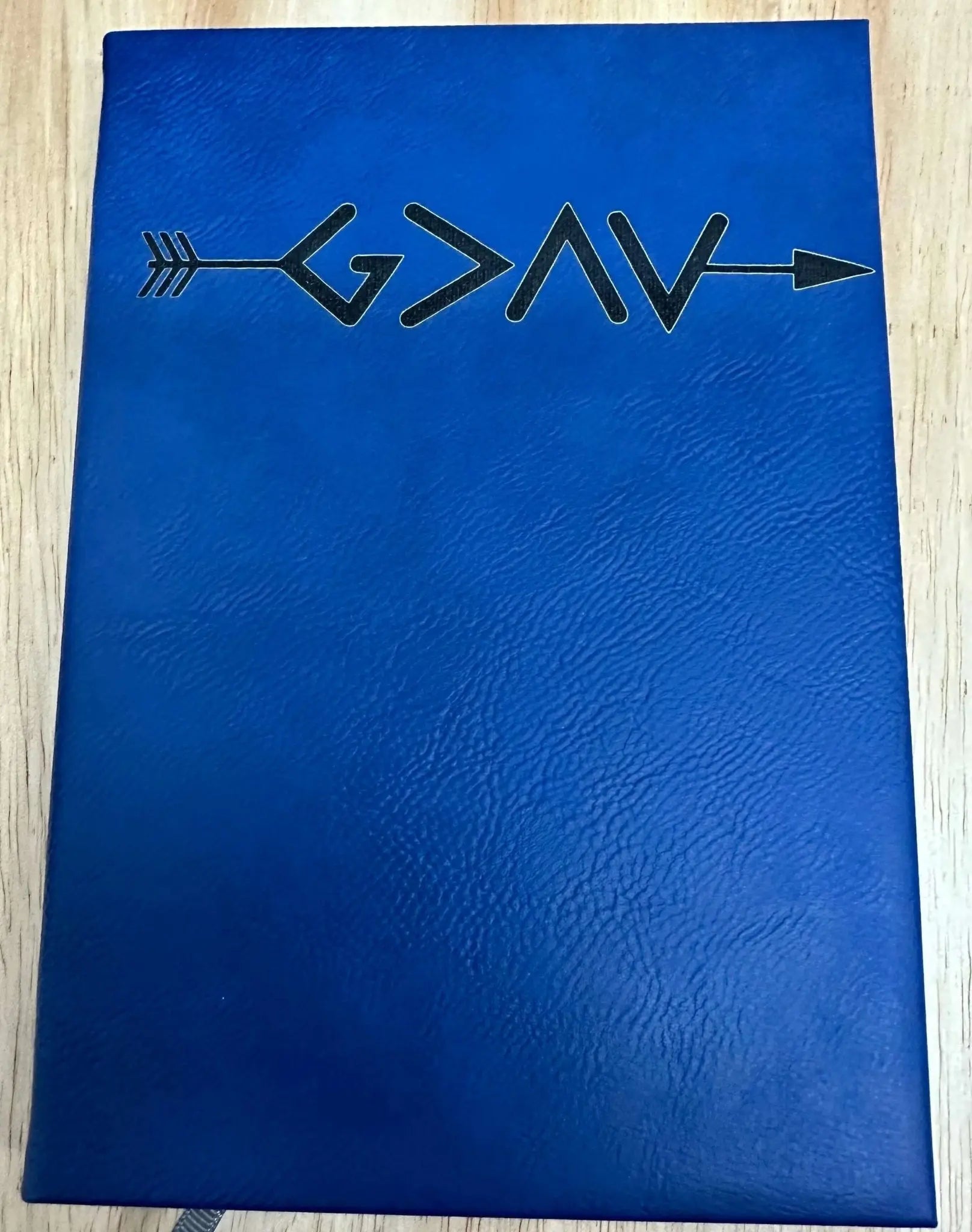 Leather Journal: Handmade Christian Journal - Made in Mississippi by Faithful Woodworks