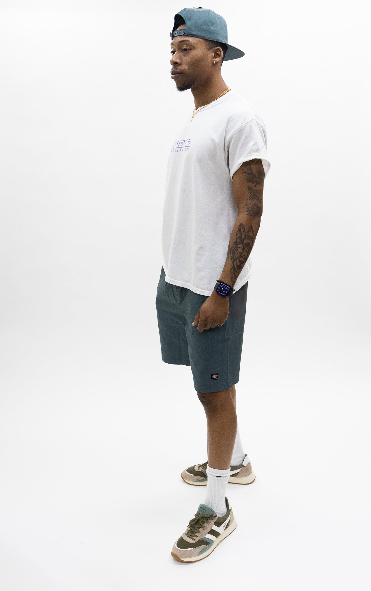 Dickies Skateboarding Grants Pass Shorts 9" in Lincoln Green - Relaxed Fit Pull-On Shorts