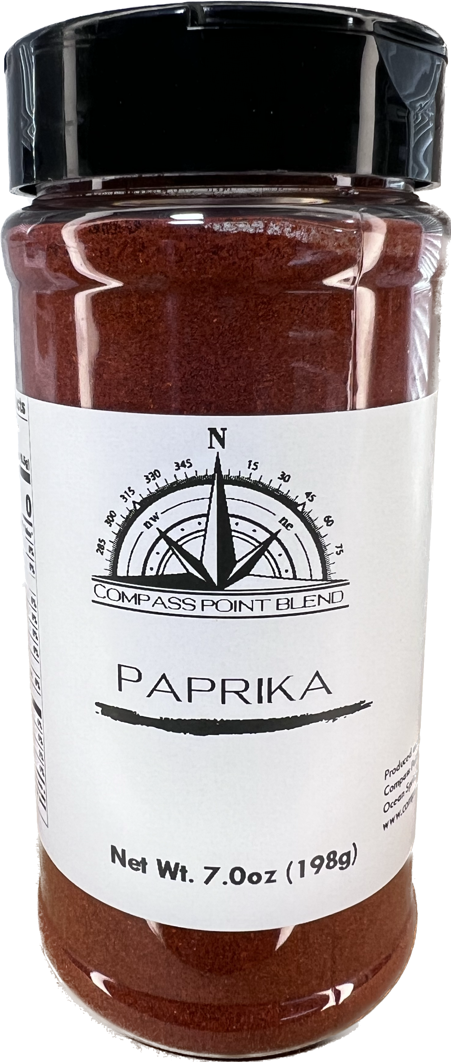 Compass Point Blend Paprika Spice Jar, 7oz - Aromatic Cooking Ingredient