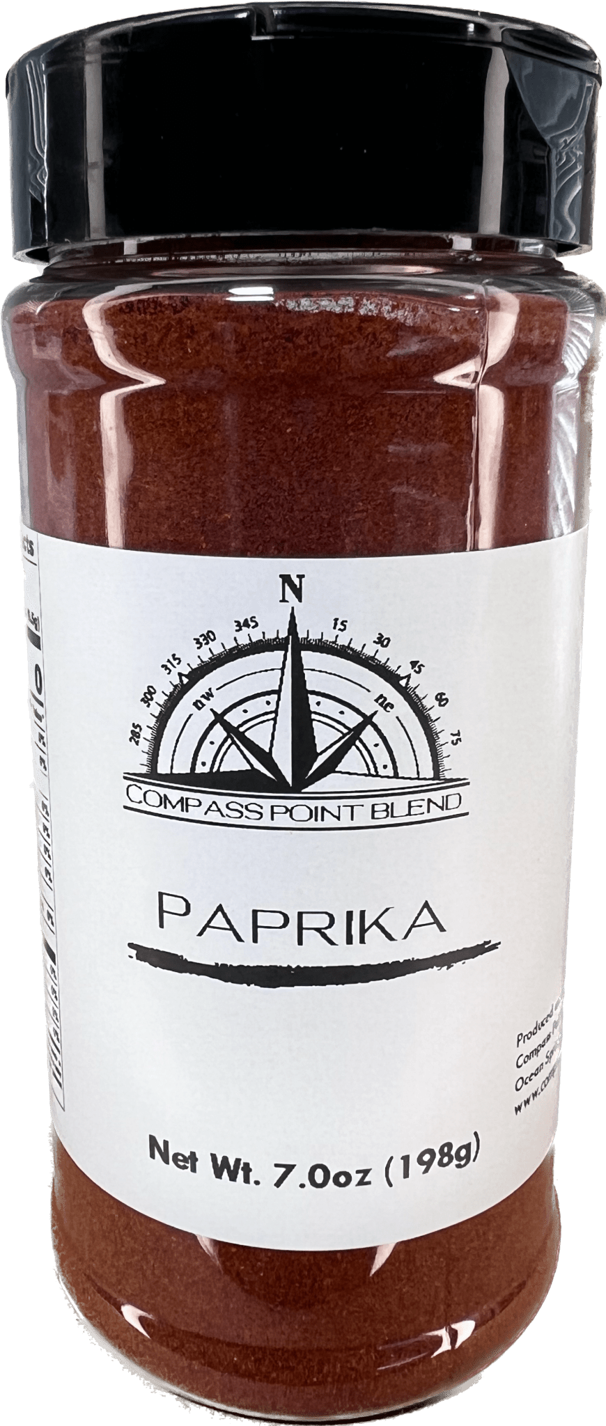 Compass Point Blend Paprika Spice Jar, 7oz - Aromatic Cooking Ingredient