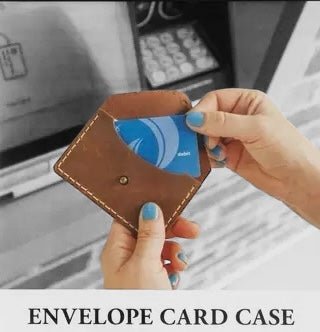Leather Envelopes Card/ Wallet (Free Customization)