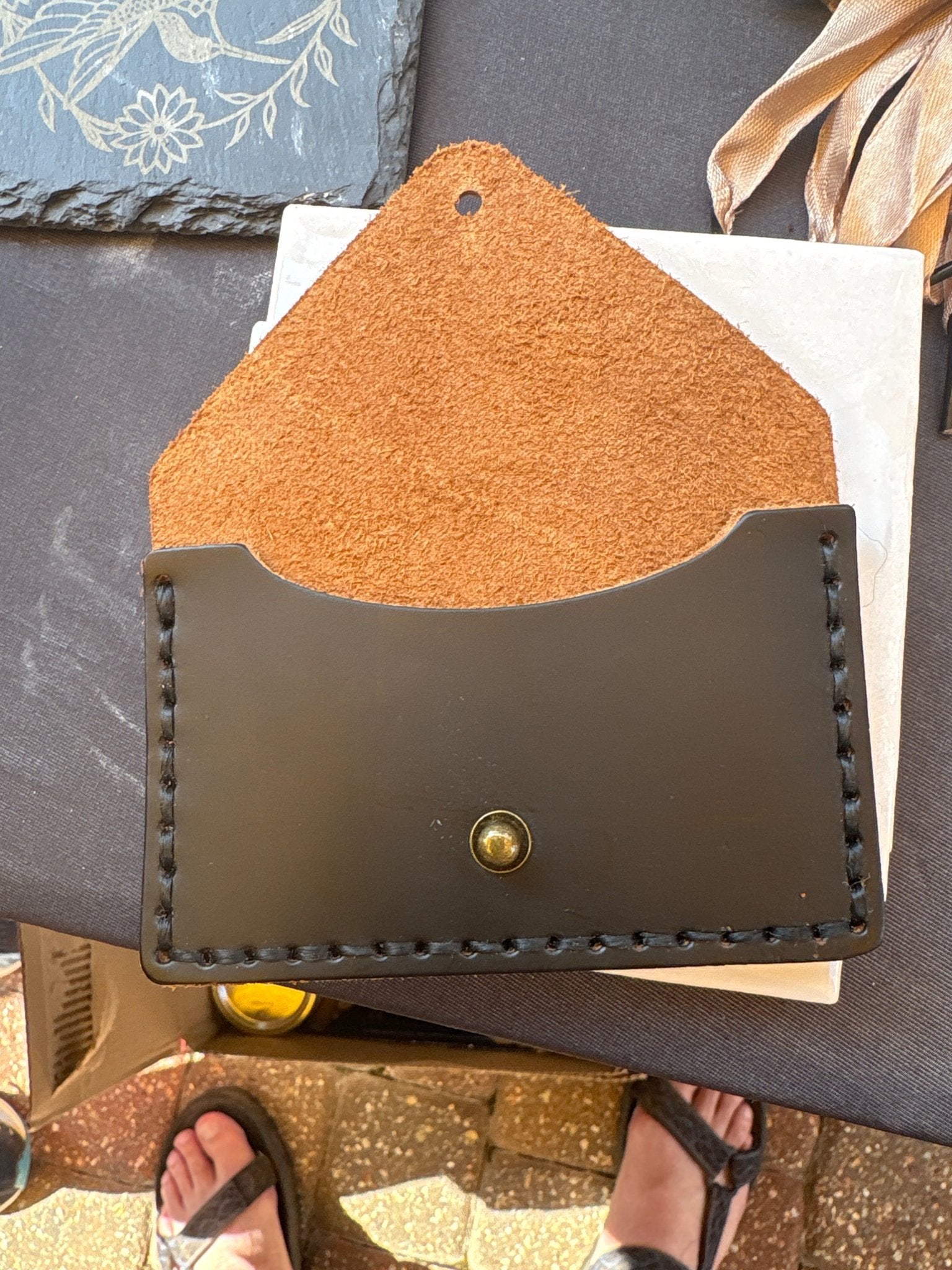 Leather Envelopes Card/ Wallet (Free Customization)