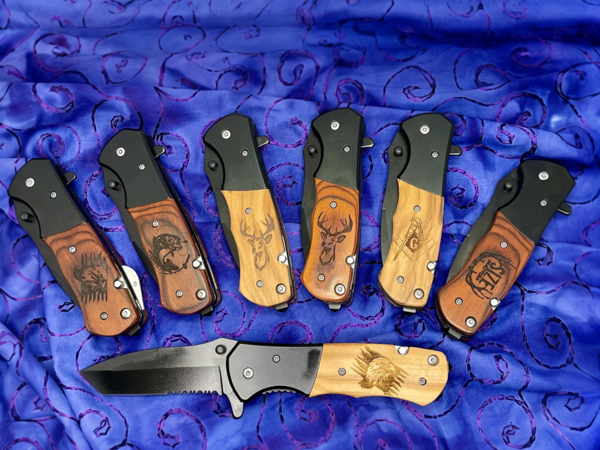 Knife, Pocket Locking  (Free Customization)