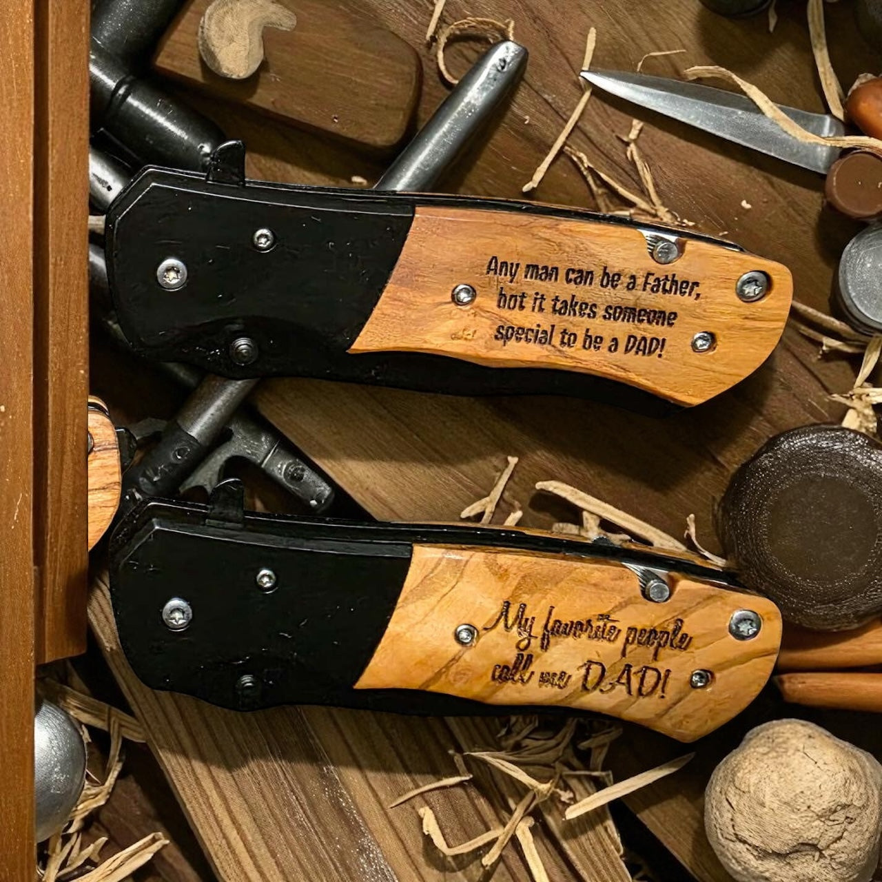 Knife, Pocket Locking  (Free Customization)