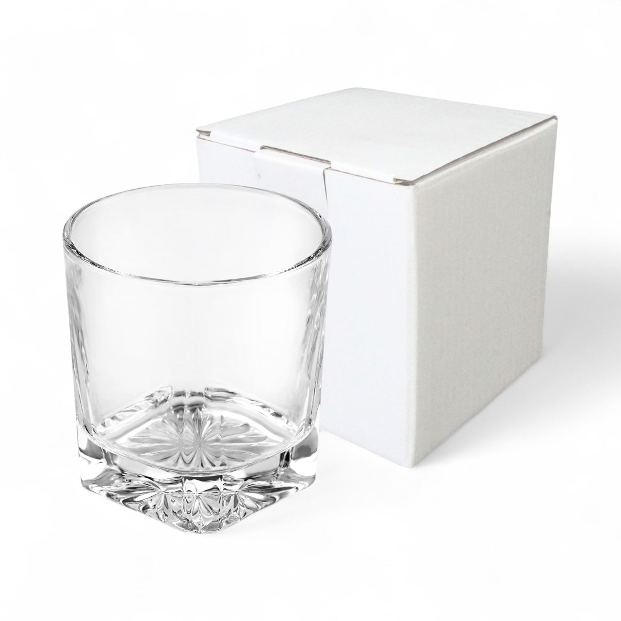Crystal Whiskey Glass with Gift Box - Premium Rock Glass for Spirits | Main Street Collective
