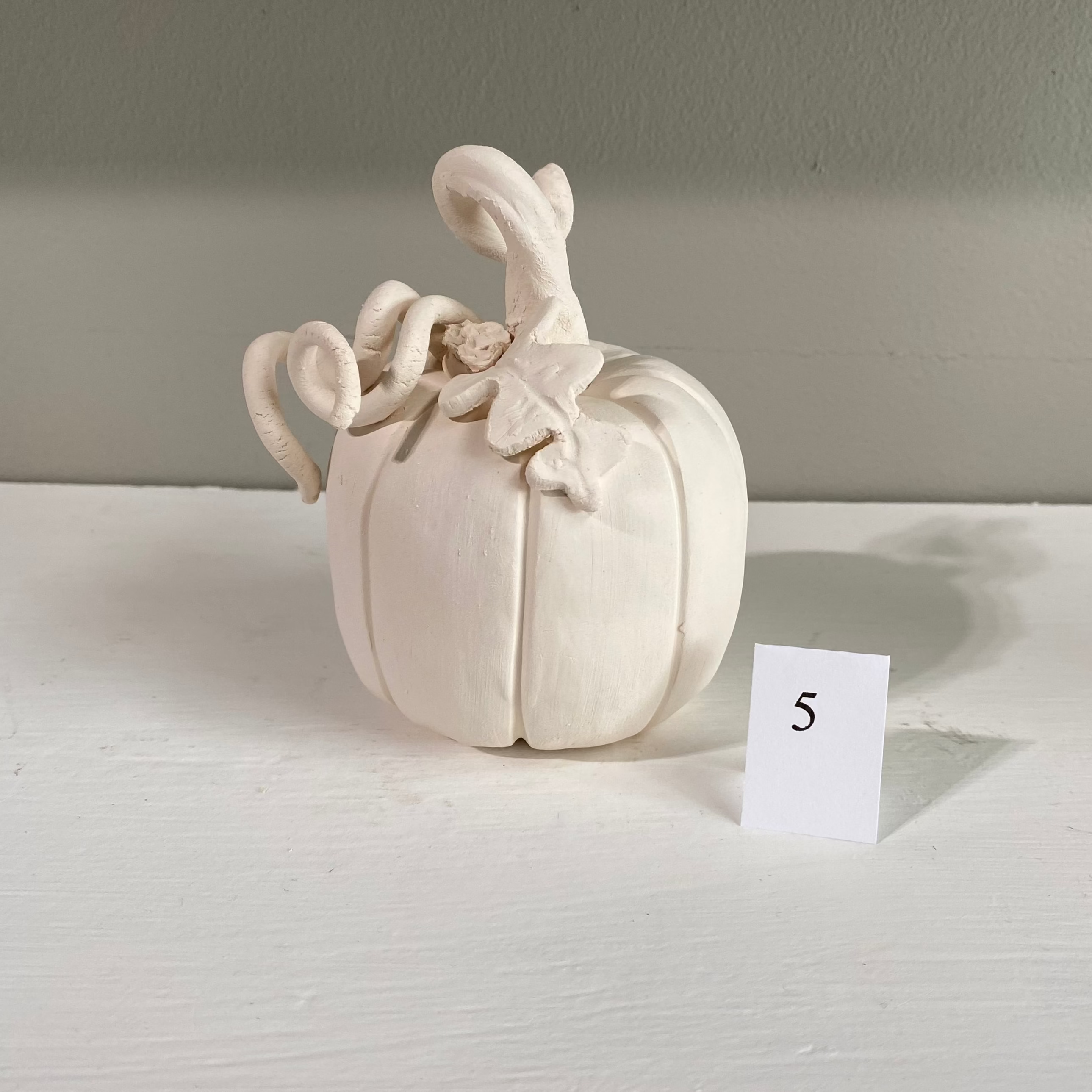 Pinch Pot Pumpkin | Handmade Fall Pottery | Autumn Decor | Main Street Collective | Hattiesburg MS | Unglazed Ceramic Pumpkin