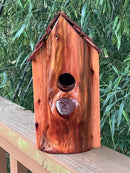 Rustic Handcrafted Birdhouse - Made from Reclaimed Mississippi Wood