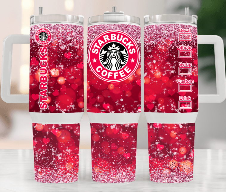 Coffee Valentine's Day 40oz Tumbler