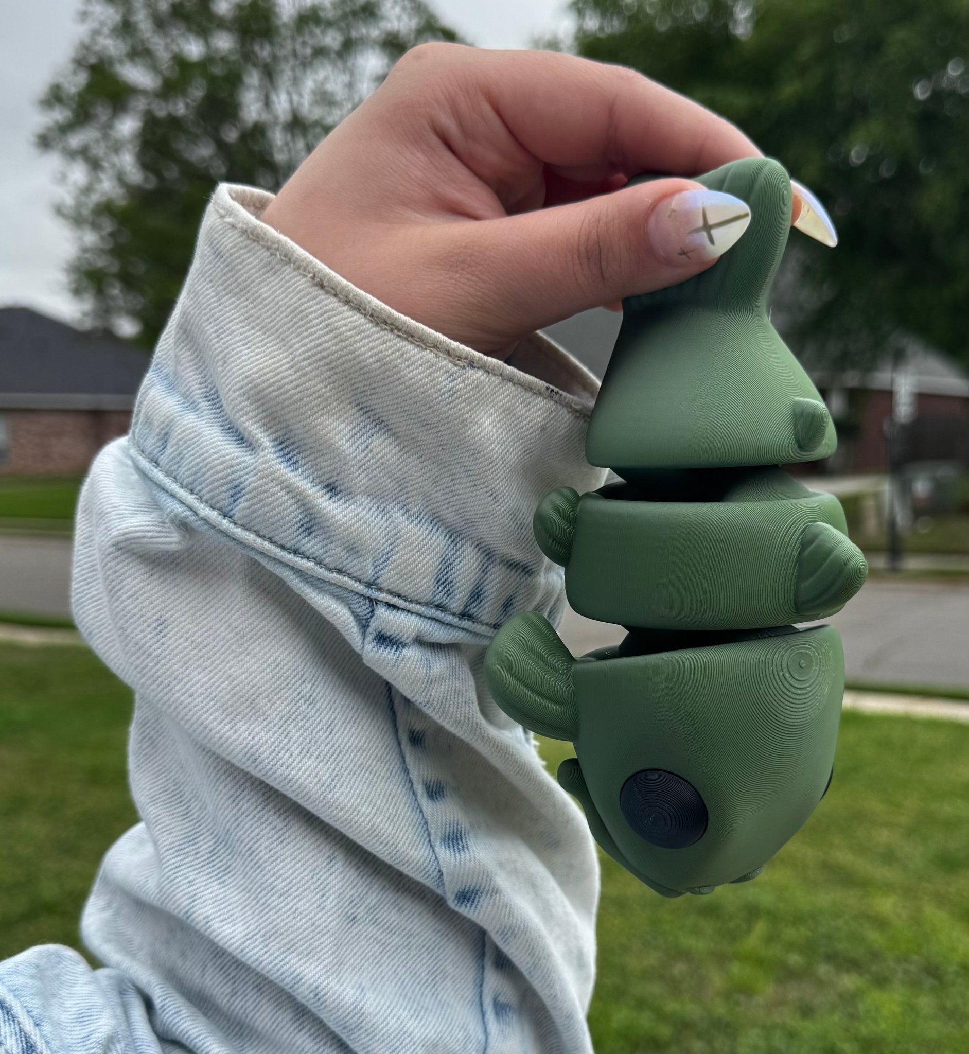 Catfish Fidget Toy: Sensory Toy, 3D Printed, Anxiety Relief - Mushroom Lady Co. - Mississippi Handmade