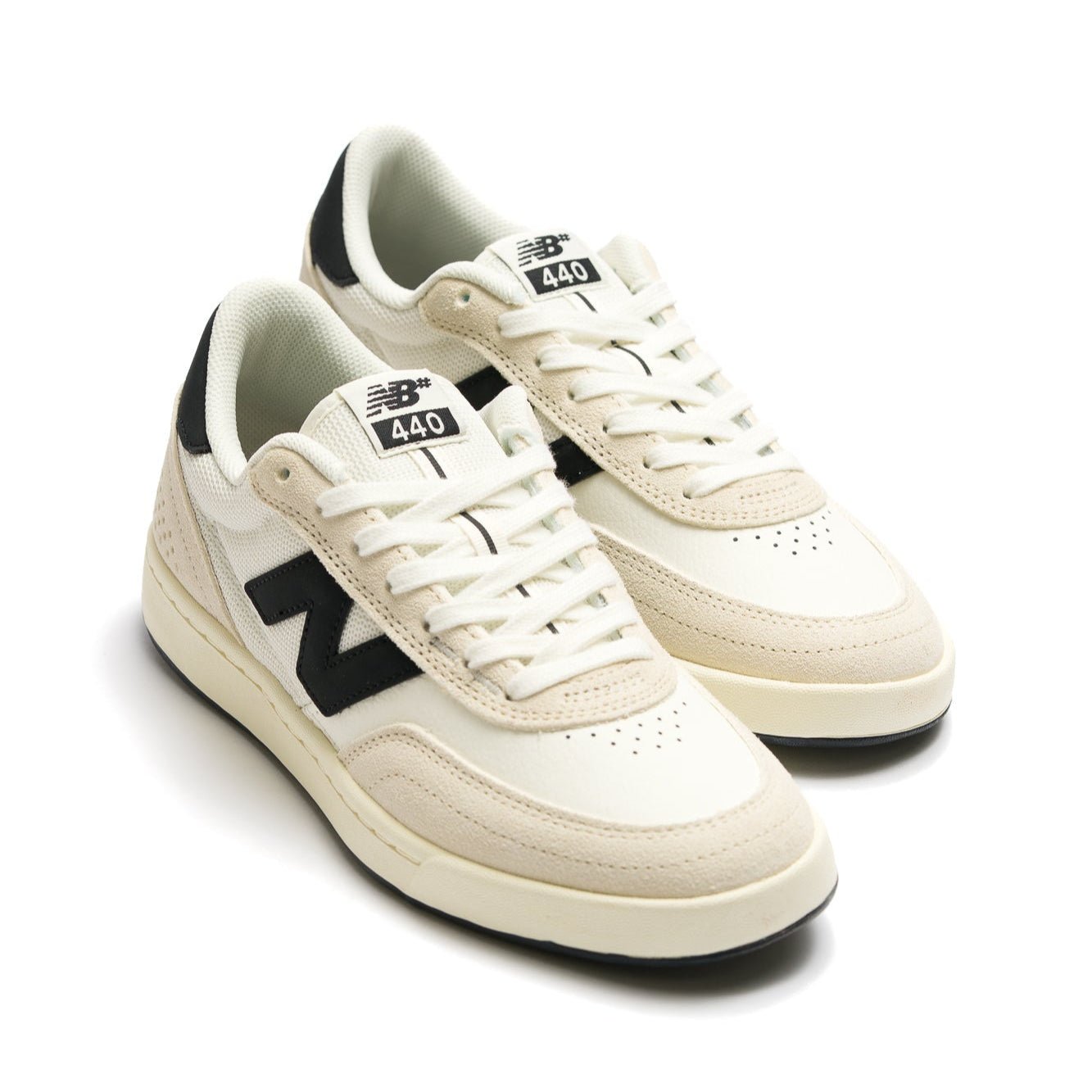New Balance Numeric 440v2  - White/Black