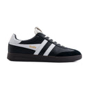 Gola Cyclone Men's Shoes - Leather Black/White/Dark Gum