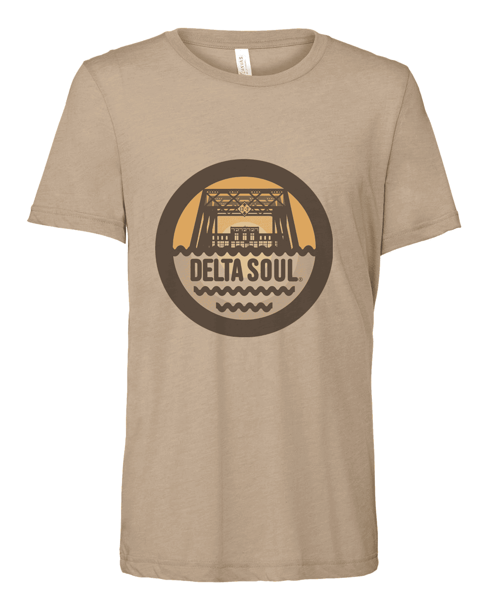 Delta Soul Greenwood MS T-shirt: Keesler Bridge Tee - Mississippi Southern Lifestyle & Conservation Apparel