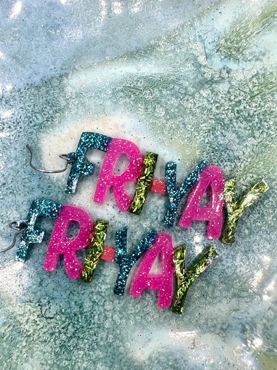 FRI-YAY Earrings - Main Street Collective - Handmade Jewelry