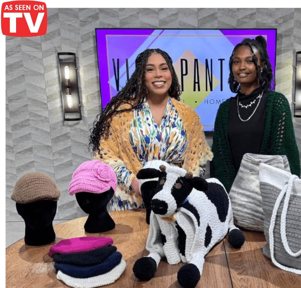 Handmade Crochet Cow Blanket: Child & Adult Sizes by Main Street Collective - As Seen On TV!