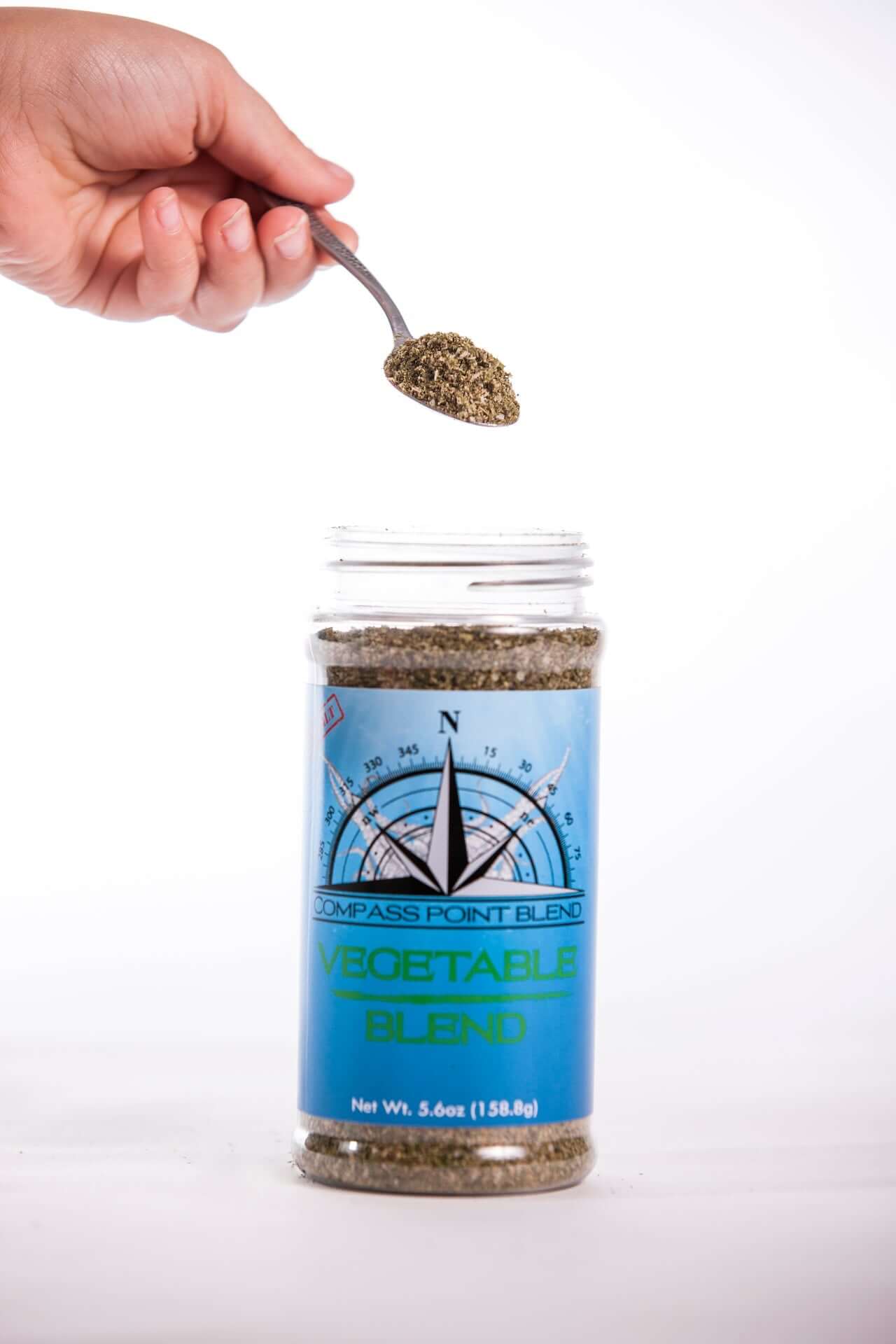 Compass Point Blends Vegetable Seasoning: All-Natural, GMO-Free Spice Blend for Delicious Veggies & More!