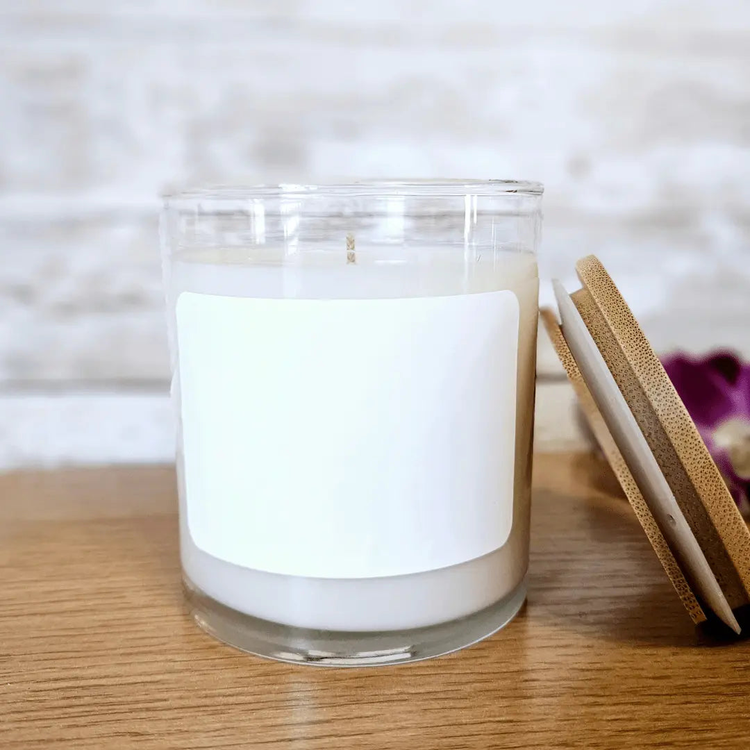 White Oak & Cedar Candle by Simone & Co. at Main Street Collective, handcrafted coconut wax candle