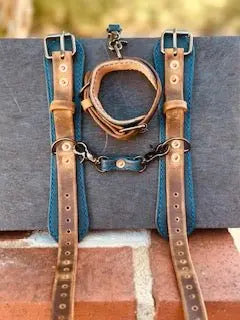 Leather Wrist and Ankle Restraints - BDSM Gear by Main Street Collective