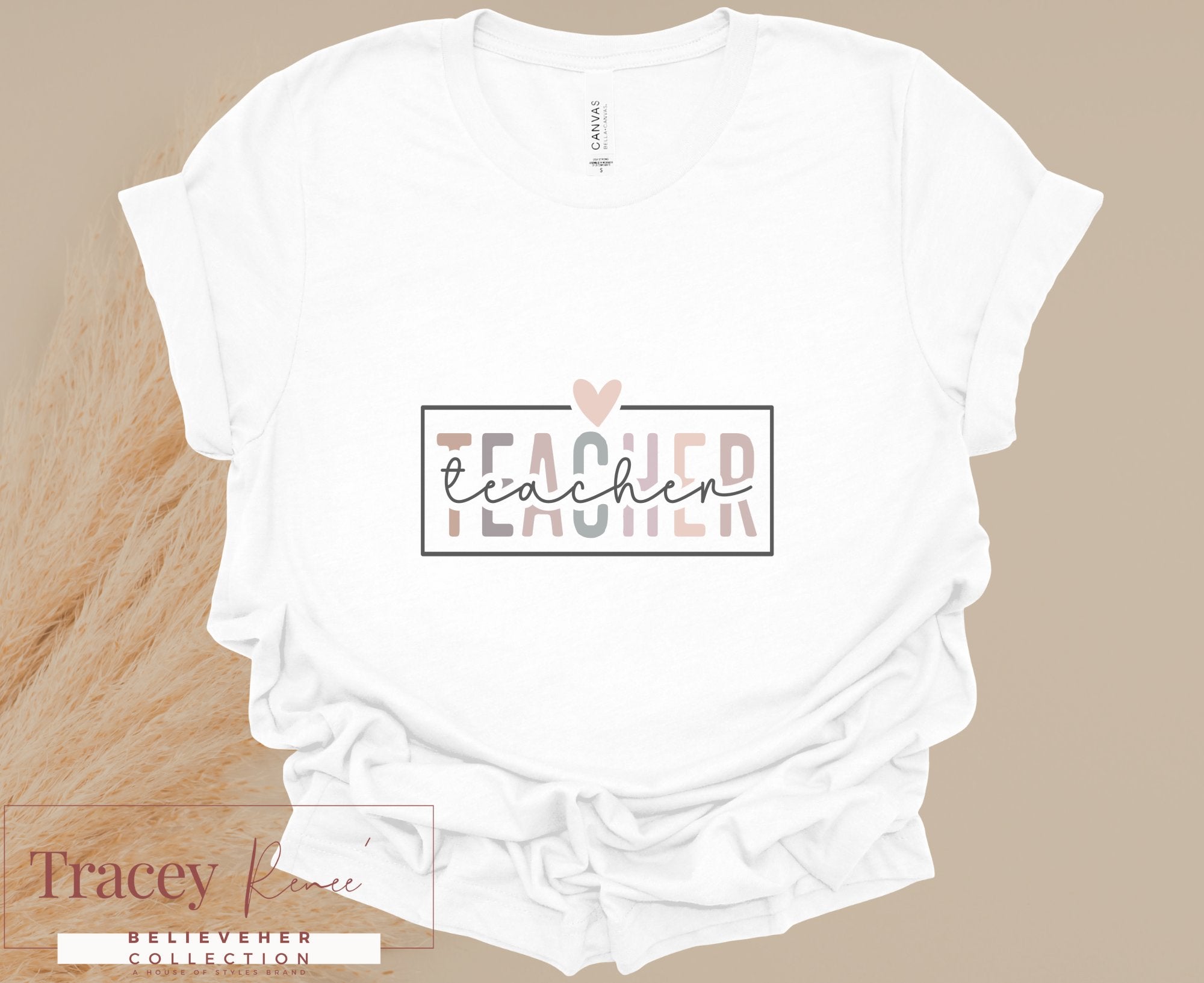 Teacher T-shirt - Main Street Collective Spring Collection: "Inspirations of Education". Teacher appreciation gift, teacher's day gift.