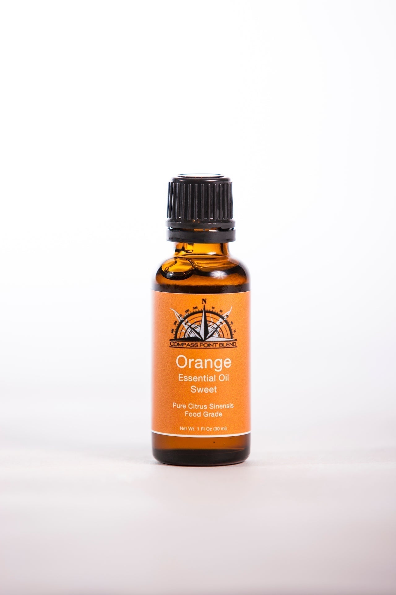 Orange Essential Oil - Compass Point Blends - Food Grade, Sweet