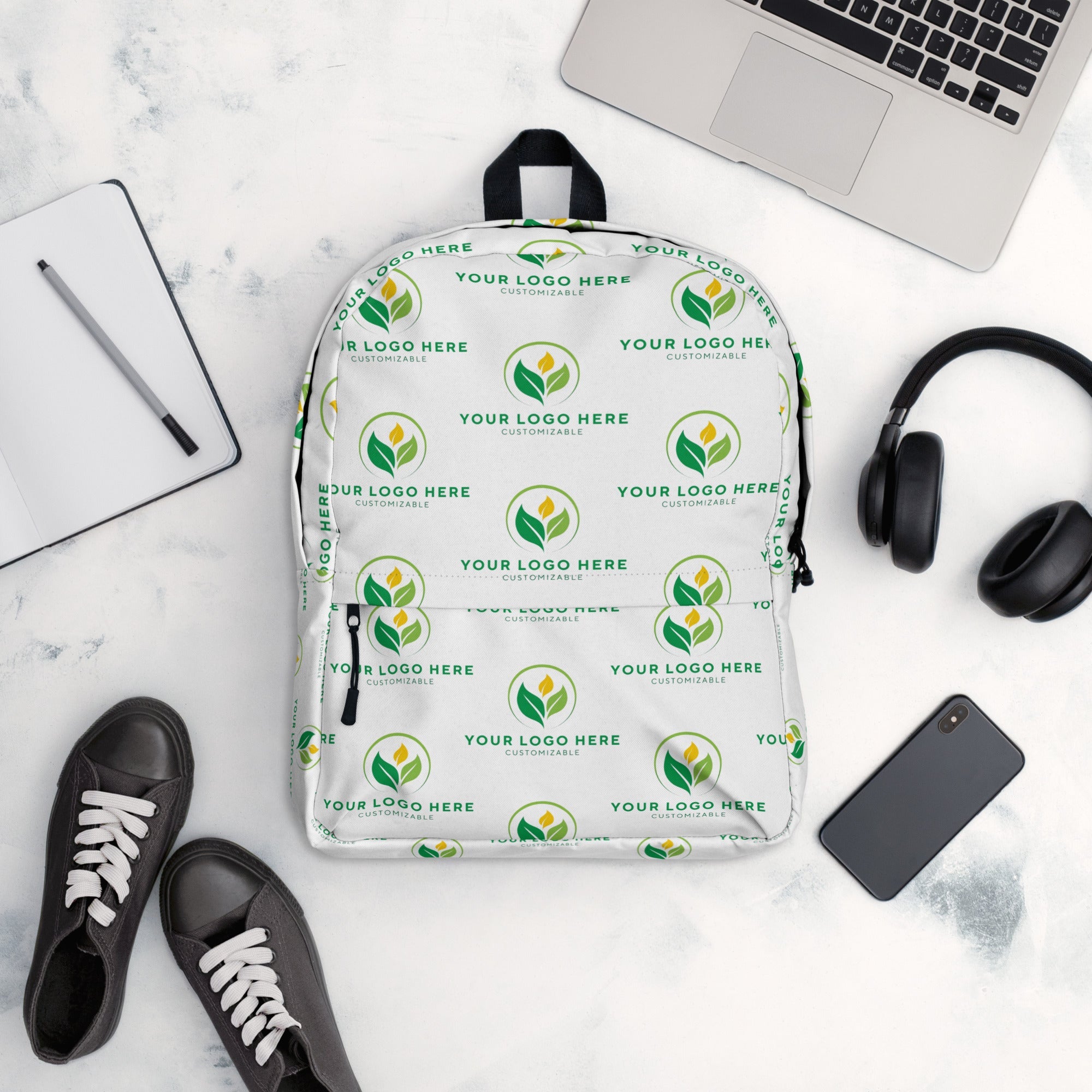Customizable Logo Backpack | Main Street Collective: School Bag, Laptop Ready