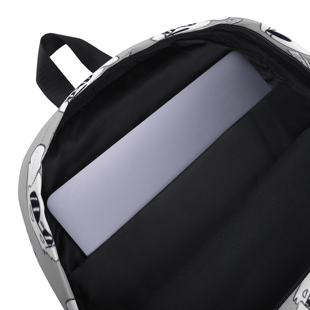 THE COOL GUYS BACKPACK from Main Street Collective: Laptop compartment, water-resistant bag.