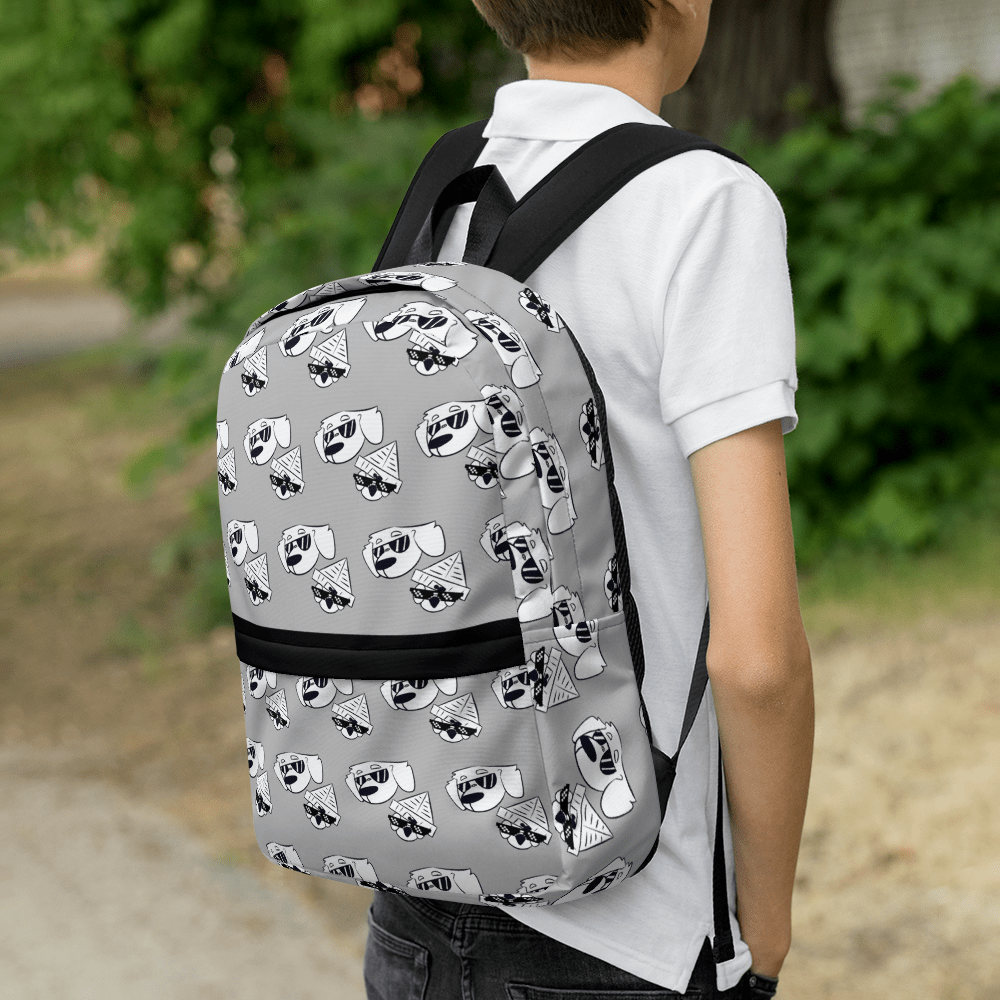 Cool Guys Backpack: Fun Pattern, Stylish School Backpack. Main Street Collective