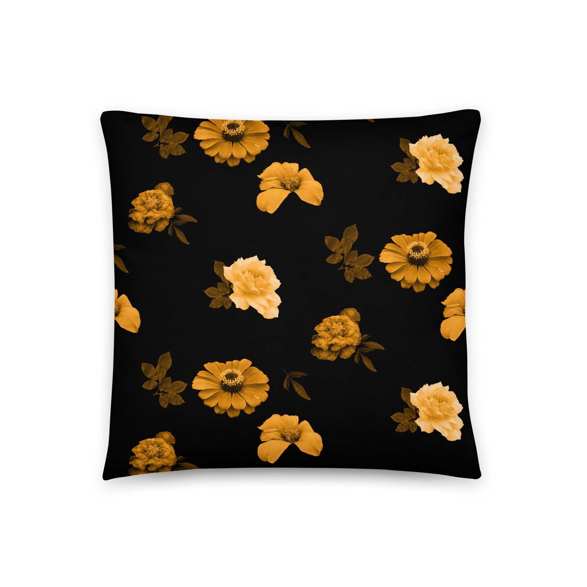 Floral Pillow - Flowers to Bed Decorative Throw Pillow - Main Street Collective
