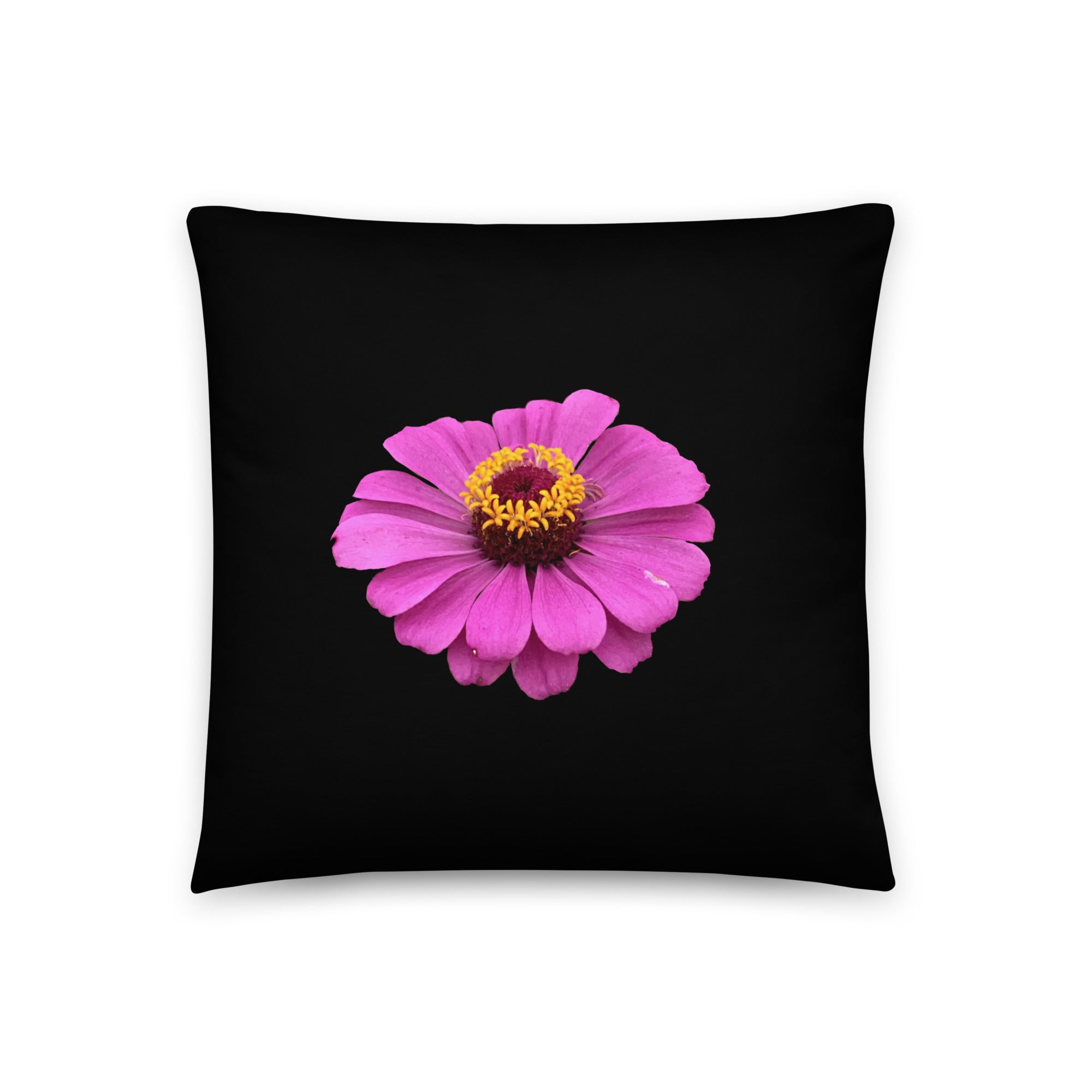 Purple Flower Pillow - Home Decor Throw Pillow