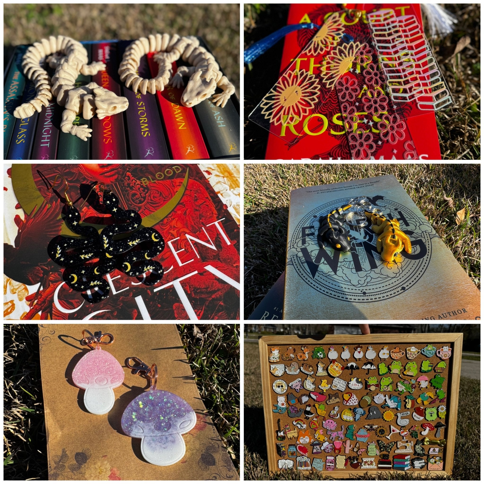 Bookish Mystery Box: Jewelry, Bookmarks, Pins, Fidget Toys & Fantasy Gifts | Main Street Collective