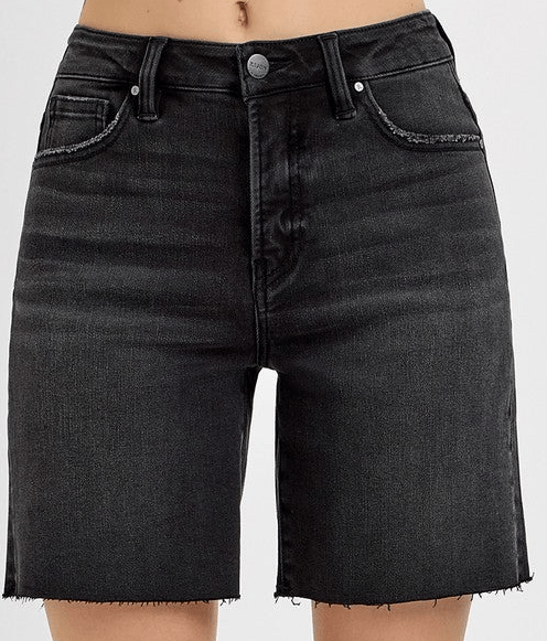 Risen High Rise Mid Length Shorts