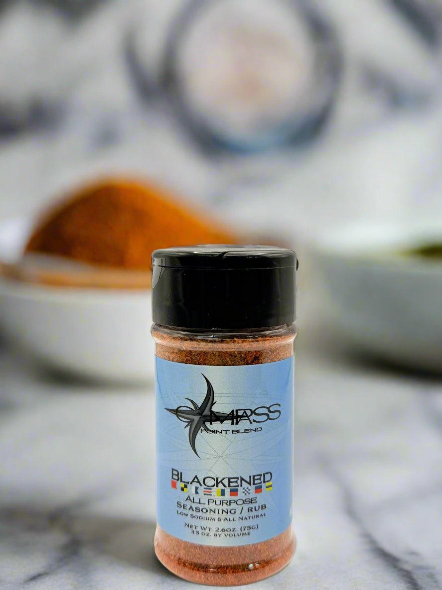 Compass Point Blackened Seasoning: All-Purpose, Low Sodium Rub by Main Street Collective