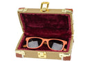Glassy Fender x Mikemo Polarized Sunglasses Colab - Fiesta Red/Pau Ferro