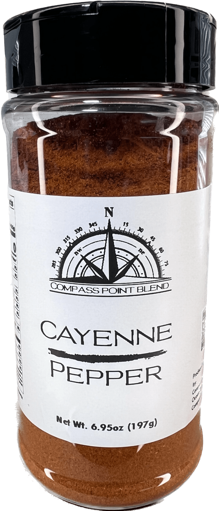 Compass Point Blend Cayenne Pepper Spice Jar - Buy Now!
