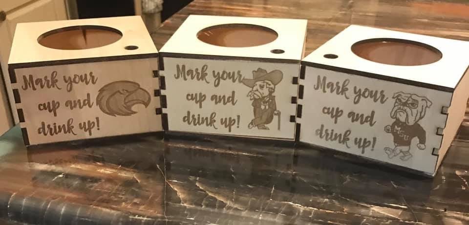 Custom Solo Cup Dispensers with School Mascots: Tailgating & Party Essentials