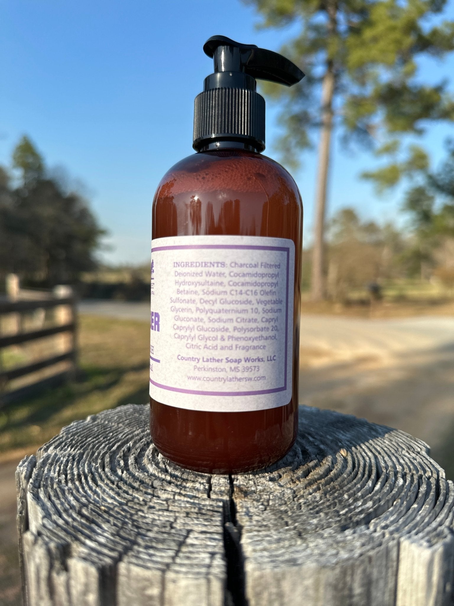 Country Lather Lavender Hand Wash – Mississippi Handmade Gifts - Main Street Collective L.L.C