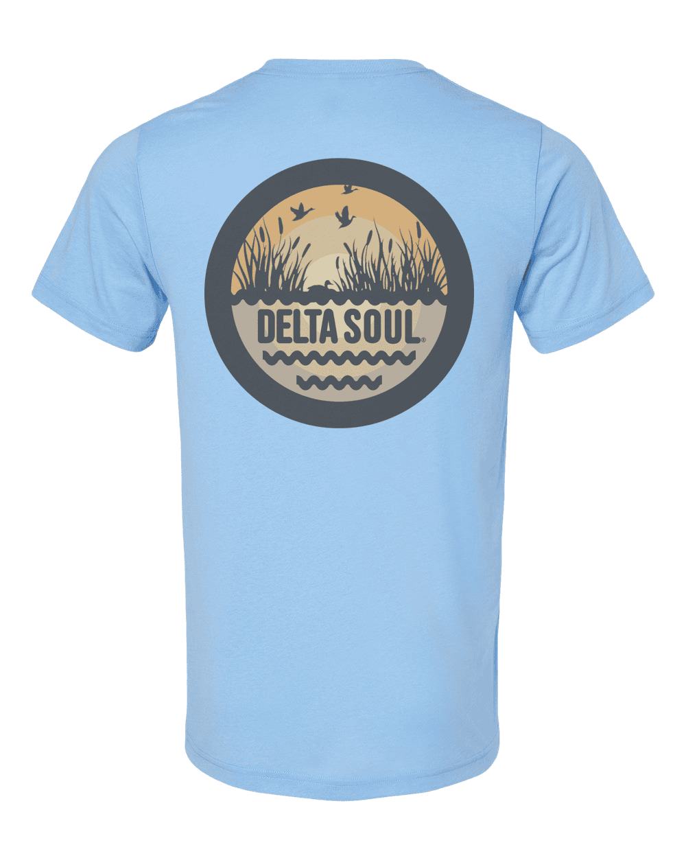 Duck Hunting Tee Shirt - Mississippi Delta Soul - Outdoors, Ducks in Flight Graphic