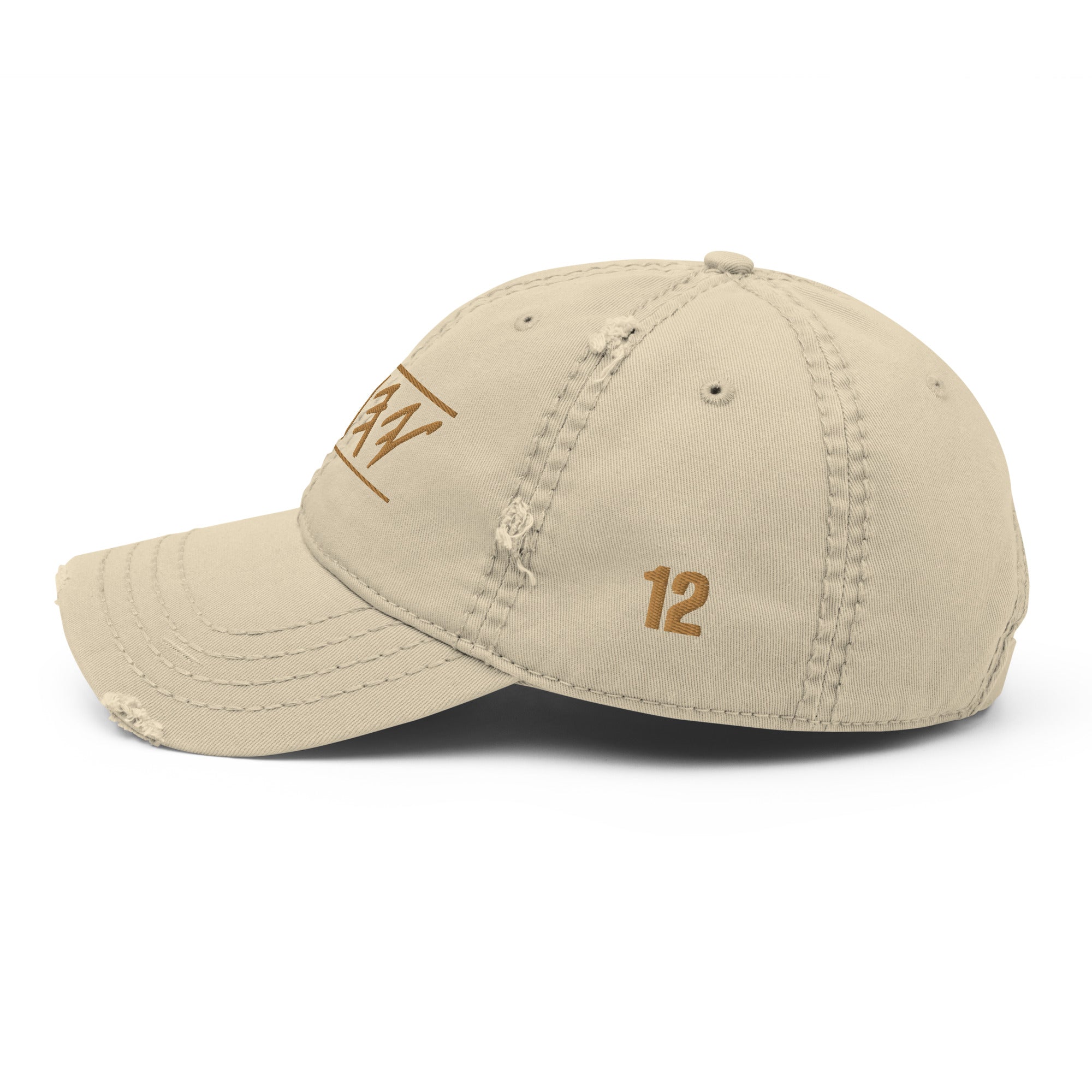 YAHUAH Paleo Hebrew Distressed Dad Hat | Main Street Collective